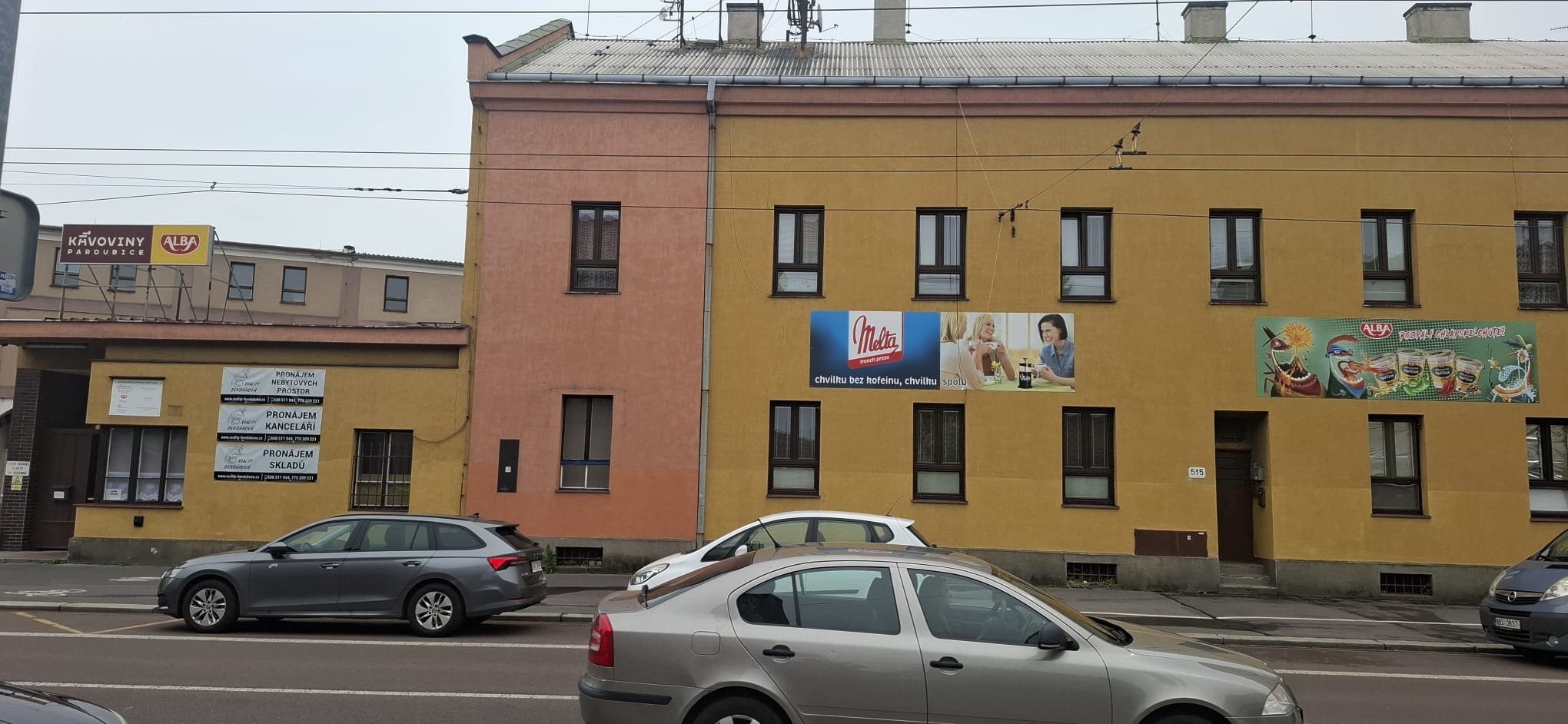Pardubice - kanceláře, sklady, výroba a parkování